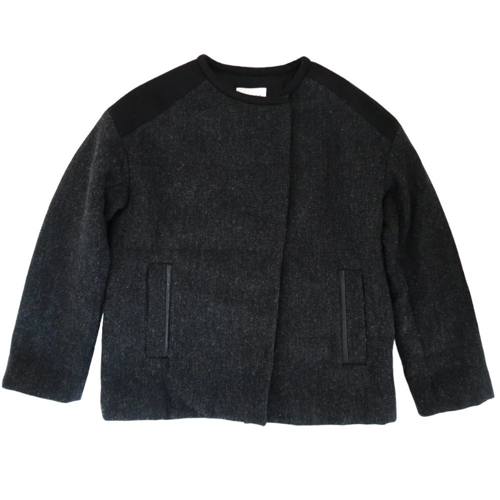 SANDRO padded herringbone jacket - image 3